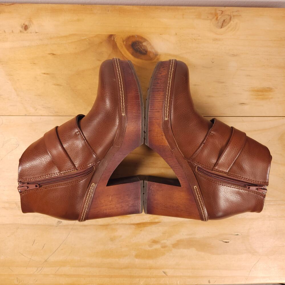 Korks Stacey Platform Ankle Boots Brown Sz 6 - Picture 5 of 11